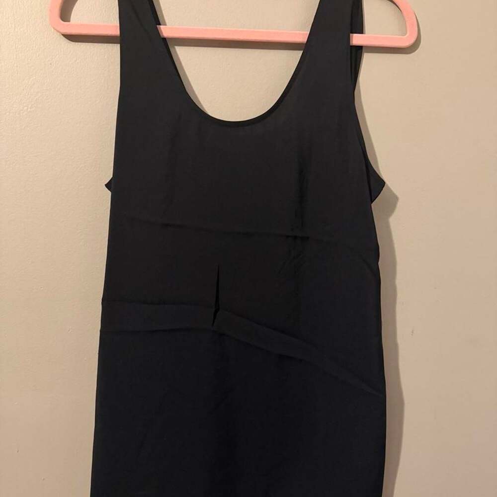 Nwt express black crossover tank winter capsule wardrobe business going out SM